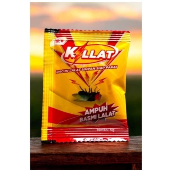 Racun Lalat Tabur Killat Efektif Basmi Lalat
