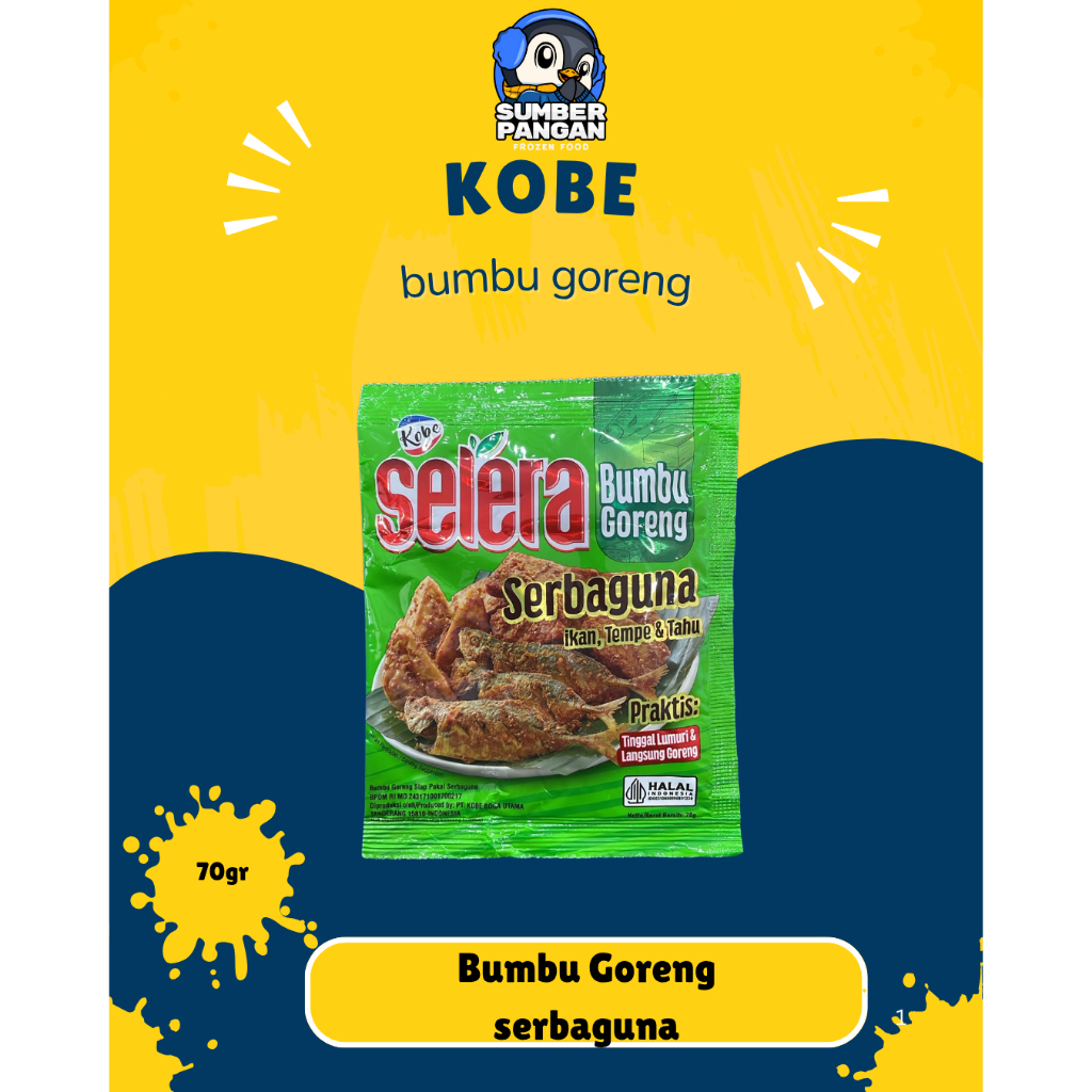 

Kobe Bumbu Goreng Serbaguna 70gr