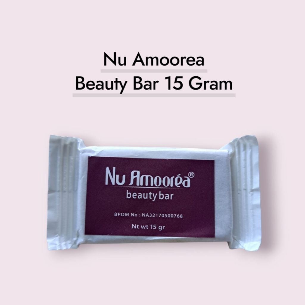 PROMO NU AMOOREA  SABUN BEAUTY BAR 15 GRAM