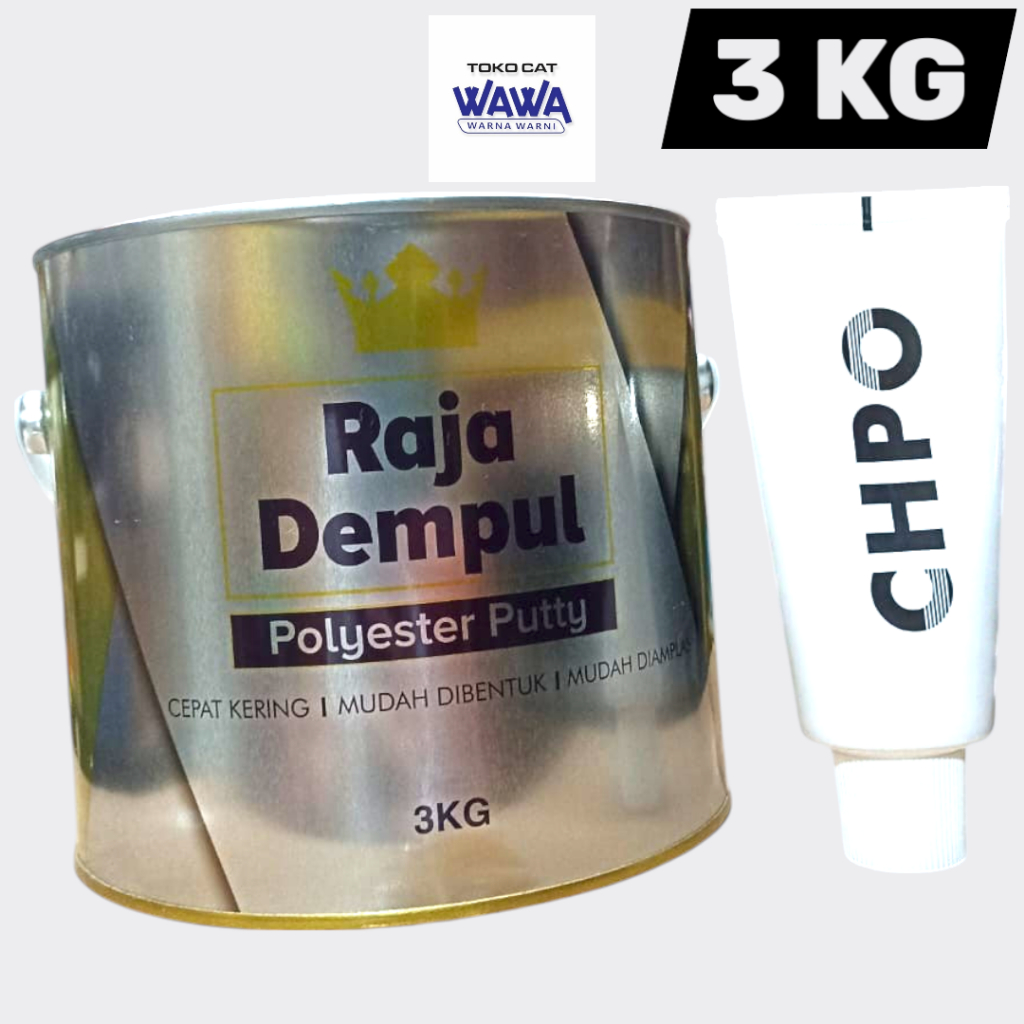 DEMPUL MOBIL RAJA DEMPUL 3KG POLYESTER PUTTY TANURI GROUP