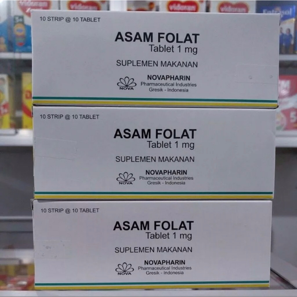 asam folat 1 mg
