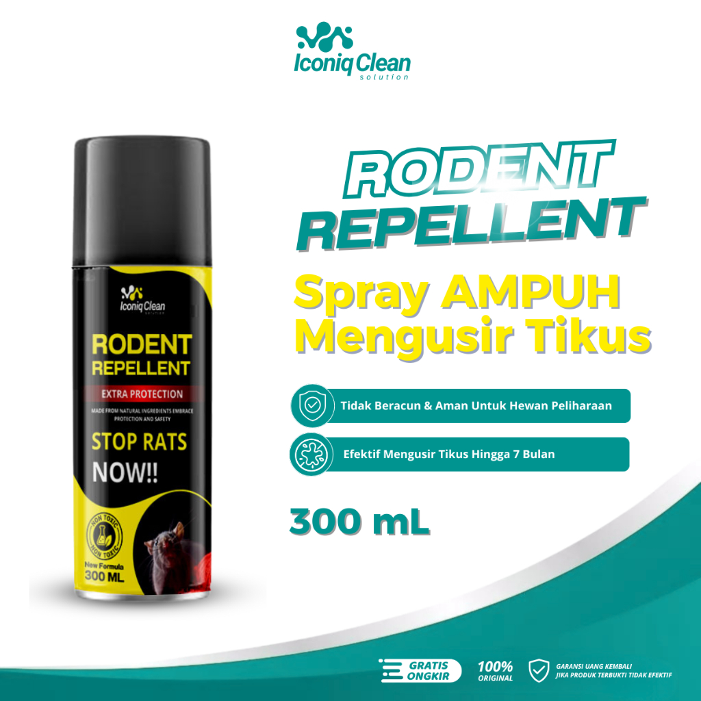 Rodent Repellent Pengusir Tikus Rumah Anti Tikus Untuk Mobil 300ml