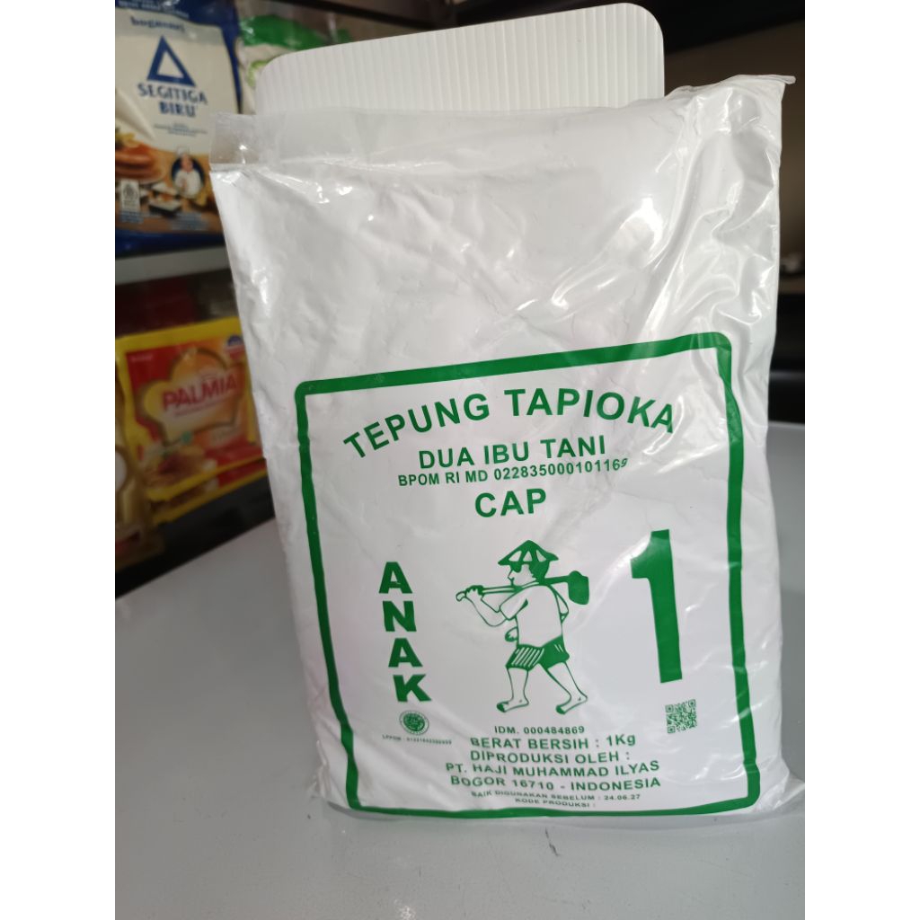 SAGU TANI DUA IBU TANI CAP ANAK 1( Tepung Tapioka) 1 Kg