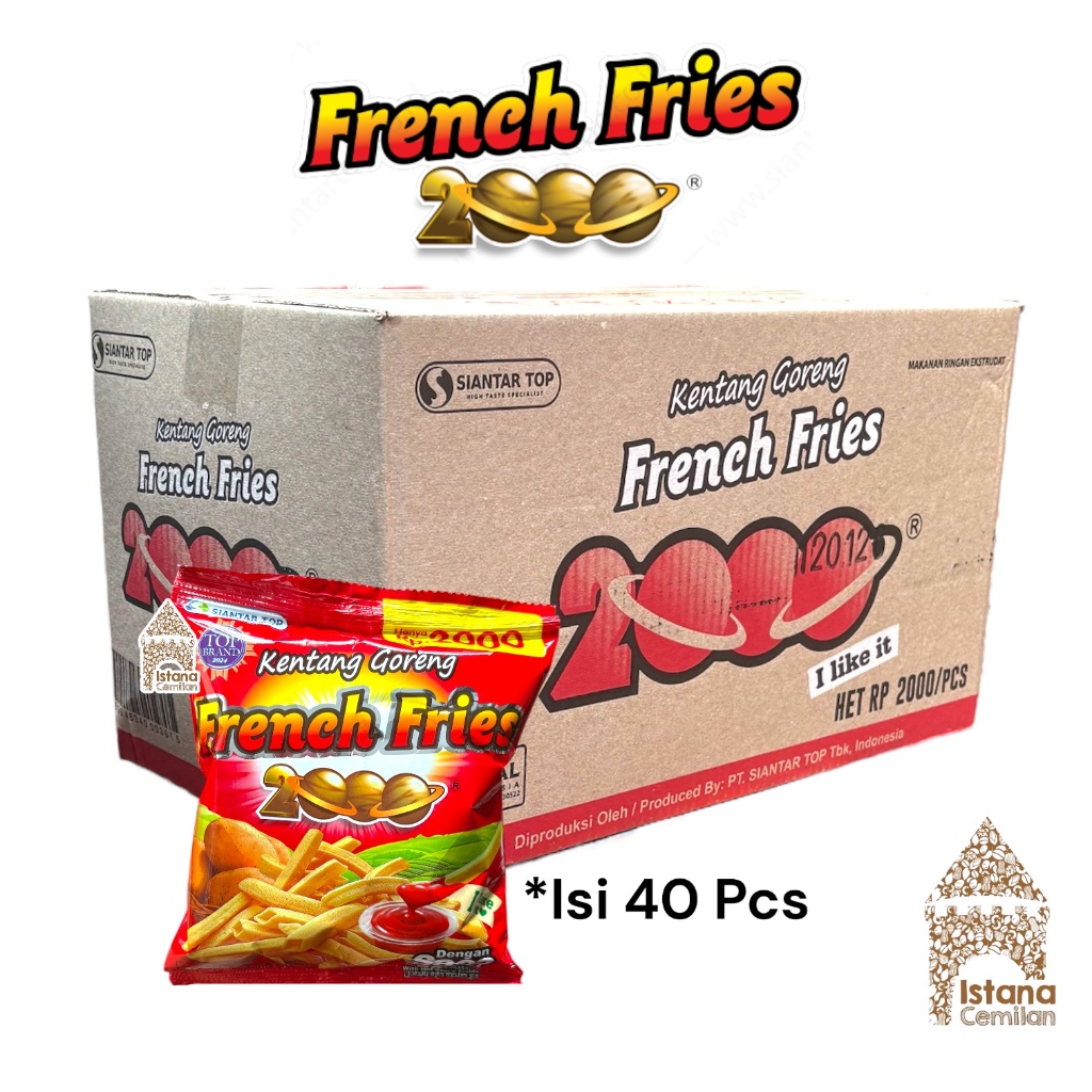 

French Fries 2000 Snack Kentang Goreng DUS (isi 40 pcs)