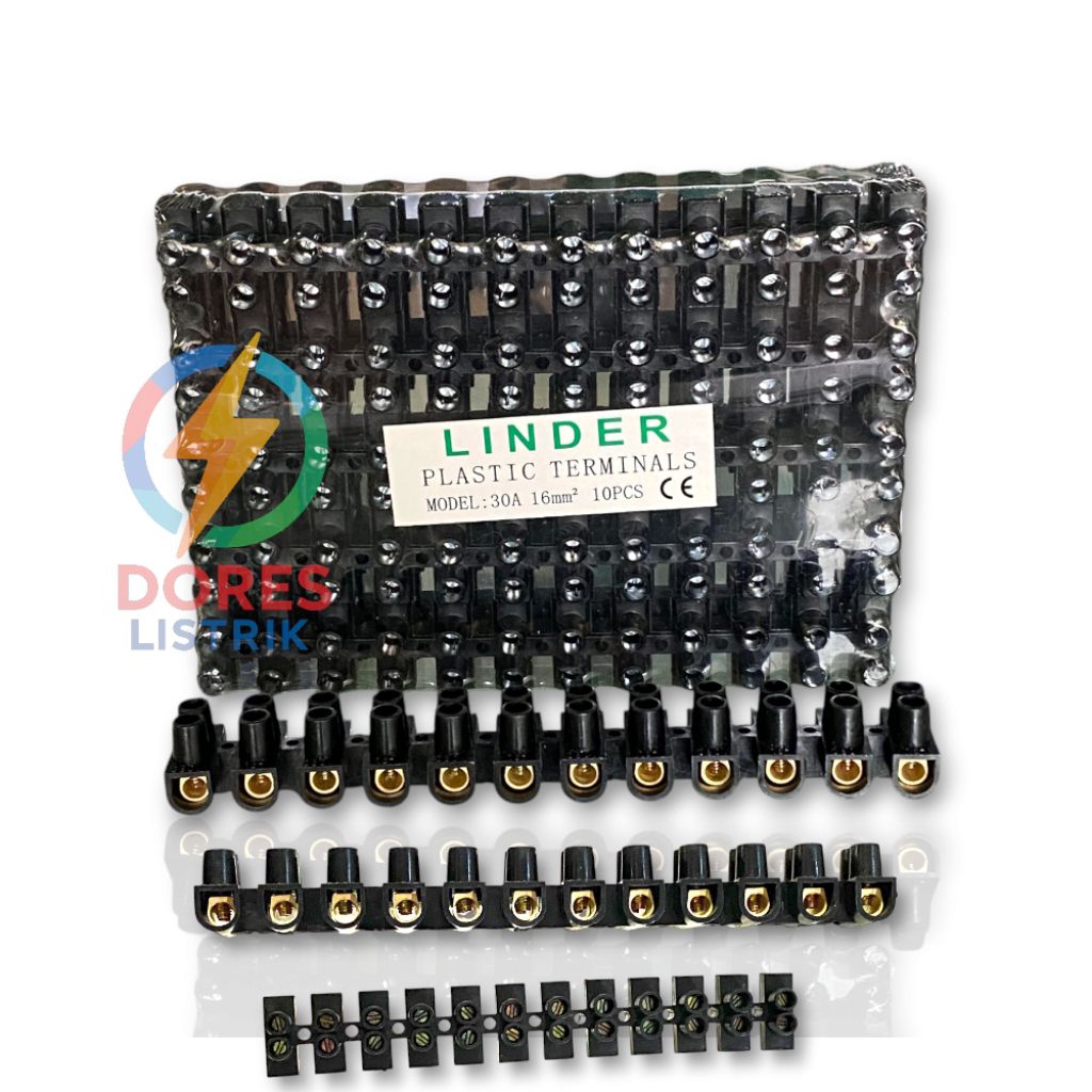 Terminal Blok Sambungan Kabel Krustin 6mm 10mm 16mm 25mm