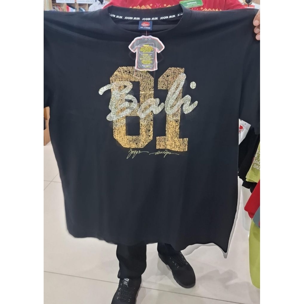 KAOS JOGER BALI 81. ORIGINAL JOGER. OLEH OLEH BALI