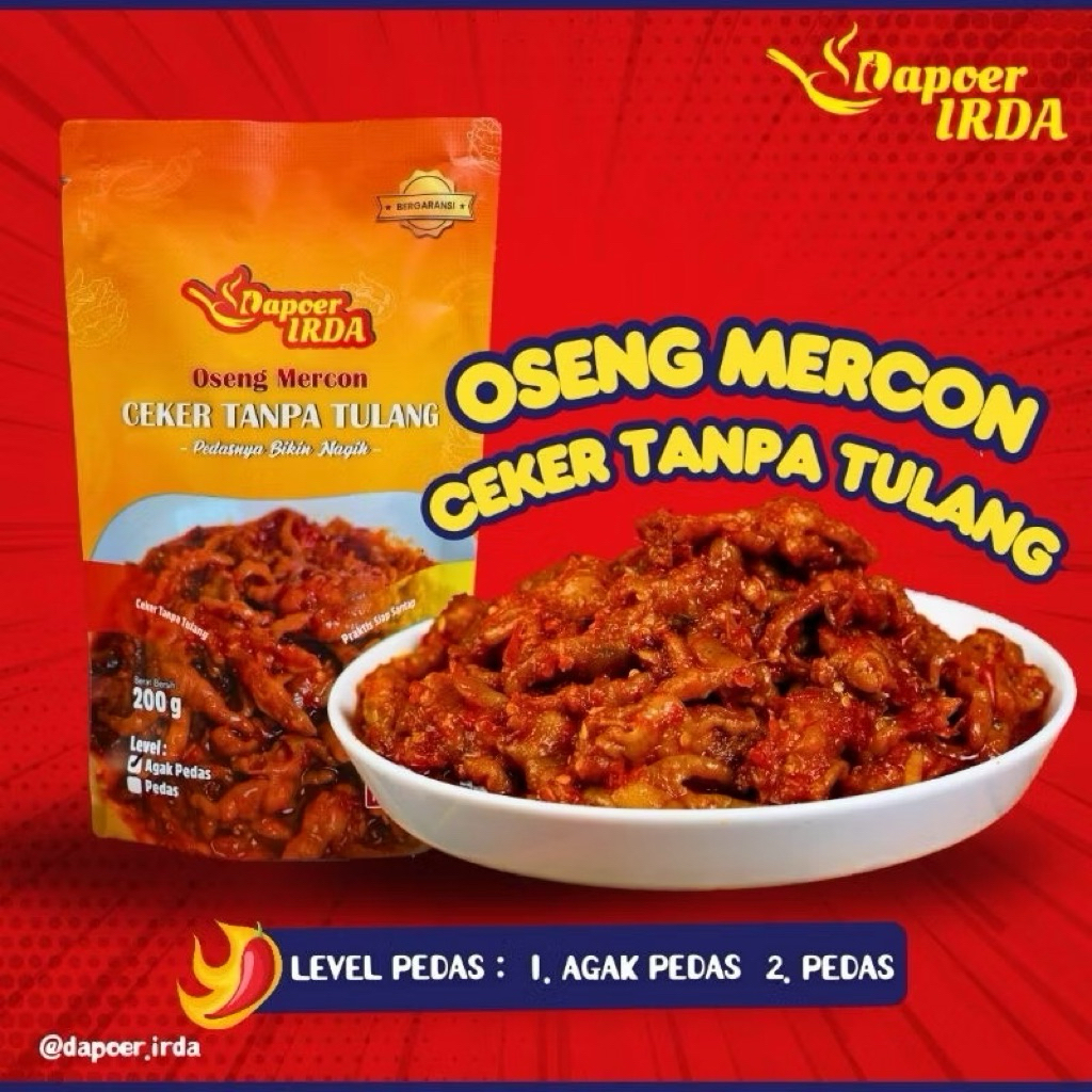

CEKER MERCON TANPA TULANG VIRAAALLL