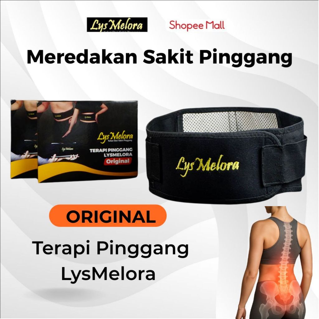 LYSMELORA - Alat Terapi Pinggang Lysmelora - Alat Terapi Saraf Terjepit Lysmelora - Alternatif Saraf