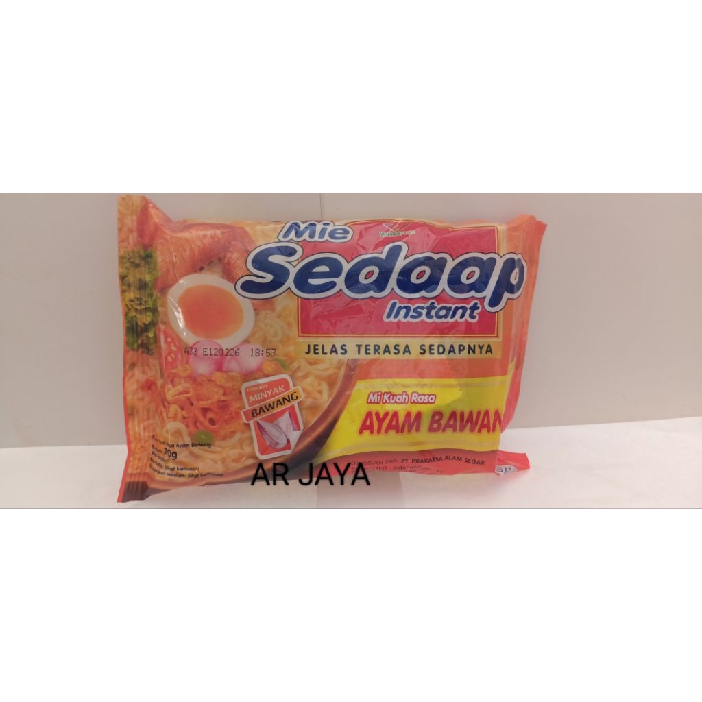 

Mie sedap Rasa ayam bawang