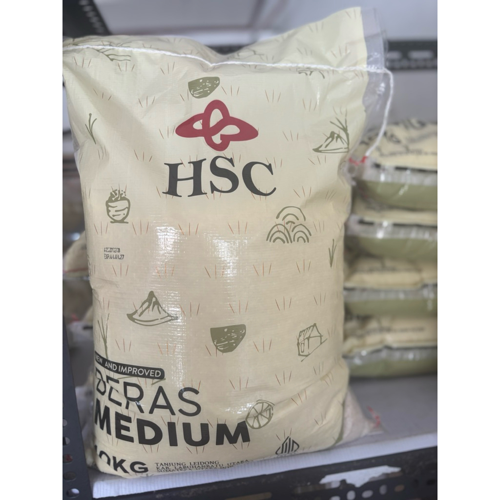 

Beras HSC beras medium 10 kg