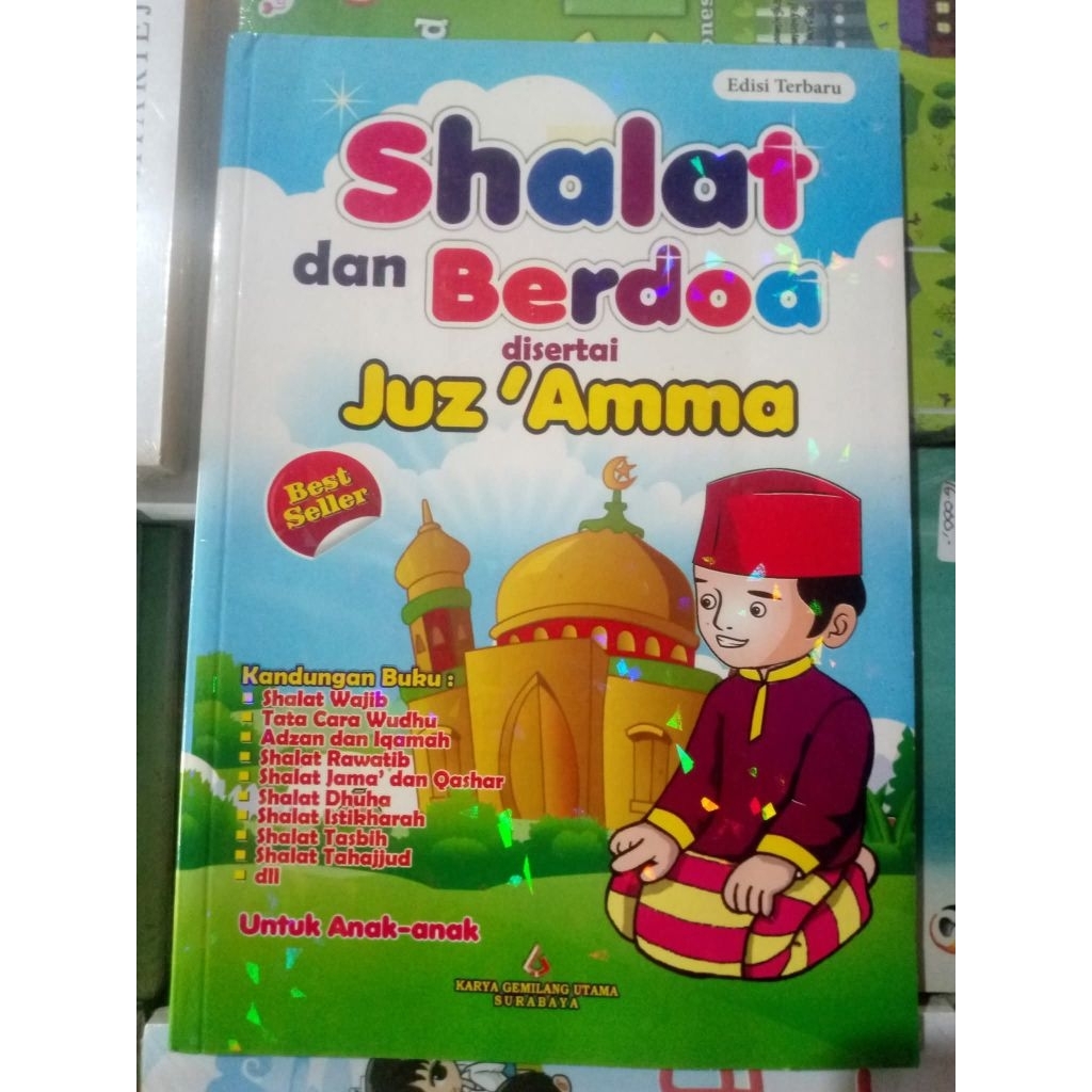 Buku sholat dan berdoa dan juz Amma