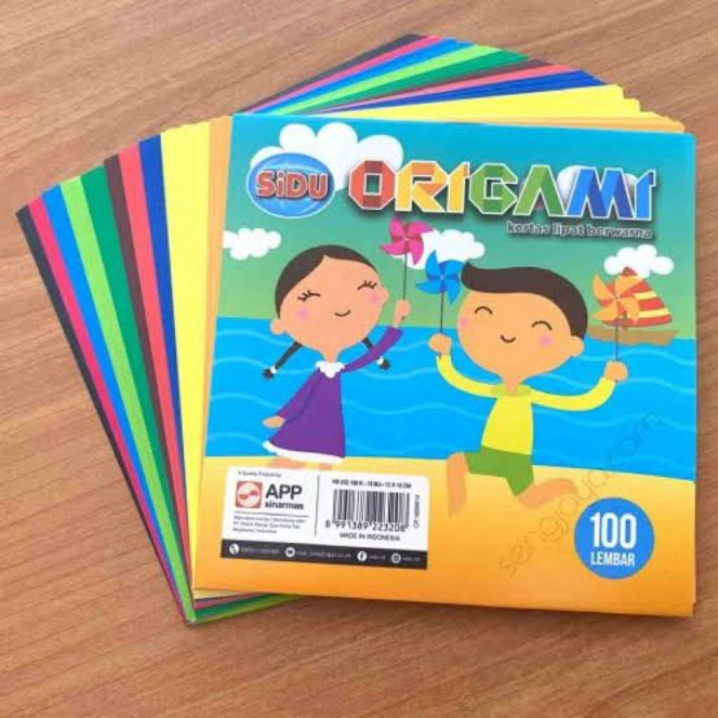 

sidu kertas origami isi 100