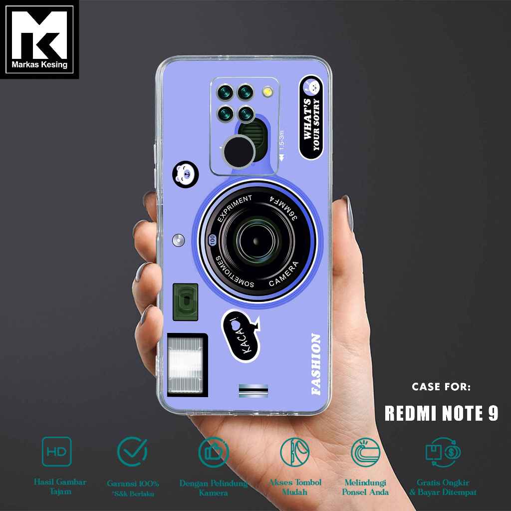 Case Xiaomi Redmi Note 9 - Casing Xiaomi Redmi Note 9 - ( Kamera ) - Case Hp - Casing Hp Terbaru - C