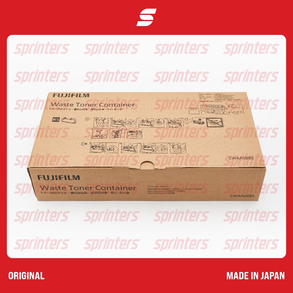 Waste Toner Container Tempat Penampungan Limbah Fuji Xerox ApeosPort AP C2060 C2360 C2560 C3060 C 20