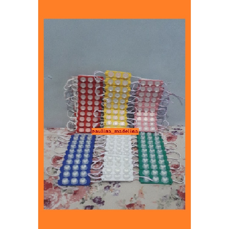 LED 3 MATA BESAR 12Volt 3 Watt Modul LAMPU LED UNTUK MOBIL MOTOR