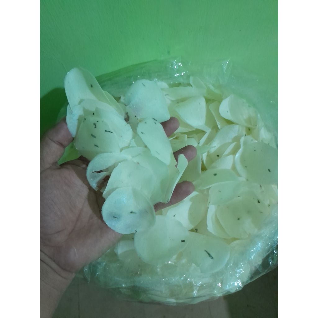 

Krupuk Opak Koin Mentah Khas Asli Wonosobo 750gr - 1Kg || Original || Renyah || Gurih || Teman nyemil kamu