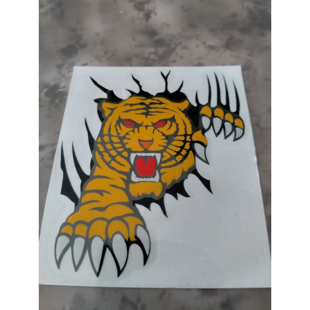 Sticker Cutting Macan
