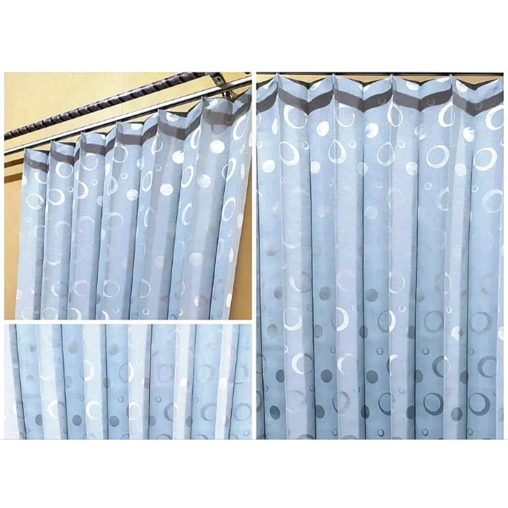 Gorden Jendela Dan Pintu Model Plisket Biasa