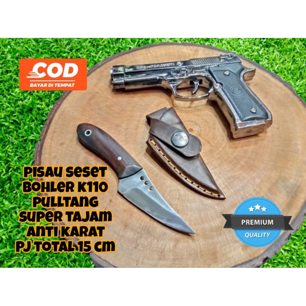 Pisau Seset Bohler K110 Pulltang Germany / Pisau Seset Daging / Kulit / Pisau Saku / Pisau Dapur Mul