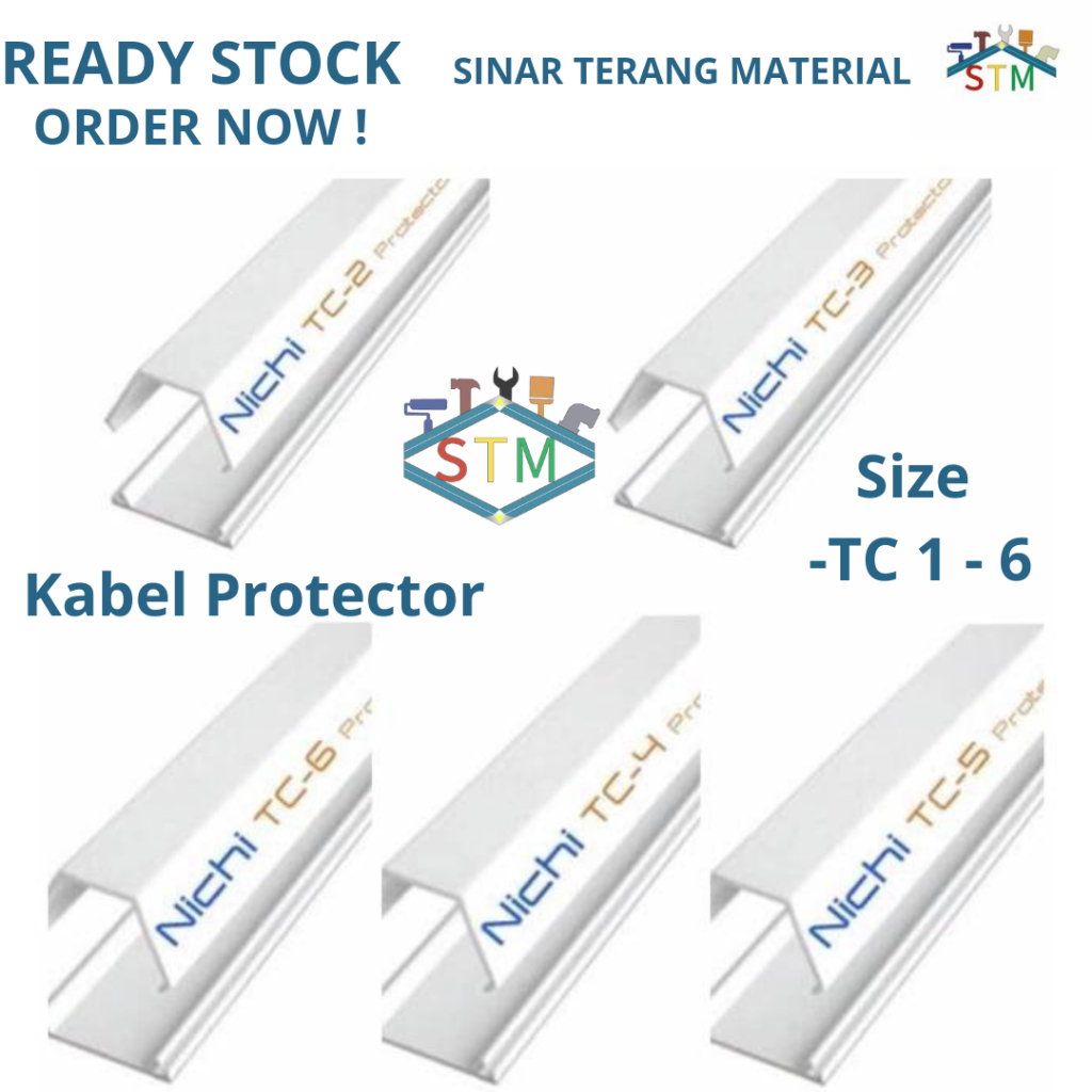 Penutup Kabel Nichi / Protector TC Nichi / Kabel Protector Nichi / Duct TC-6