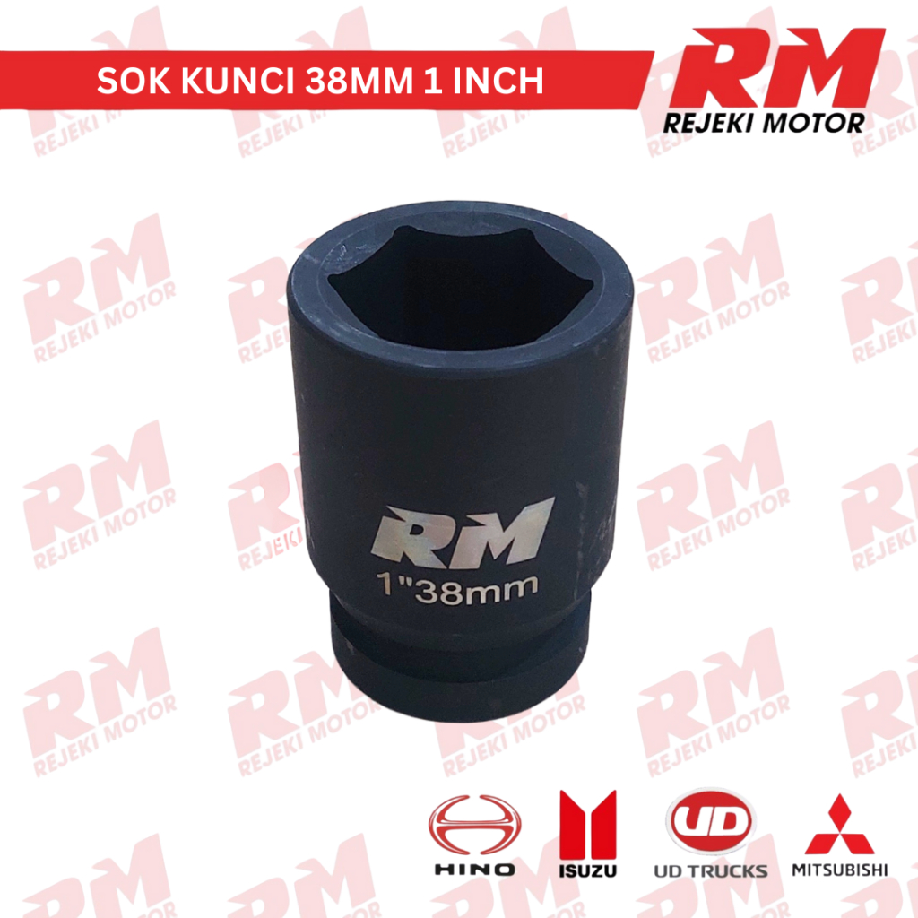 MATA SOK IMPACT 38 MM KUNCI SOCK RODA TRUCK 1 INCH 38 MM KUNCI SHOCK RODA TRUCK IMPACT 38