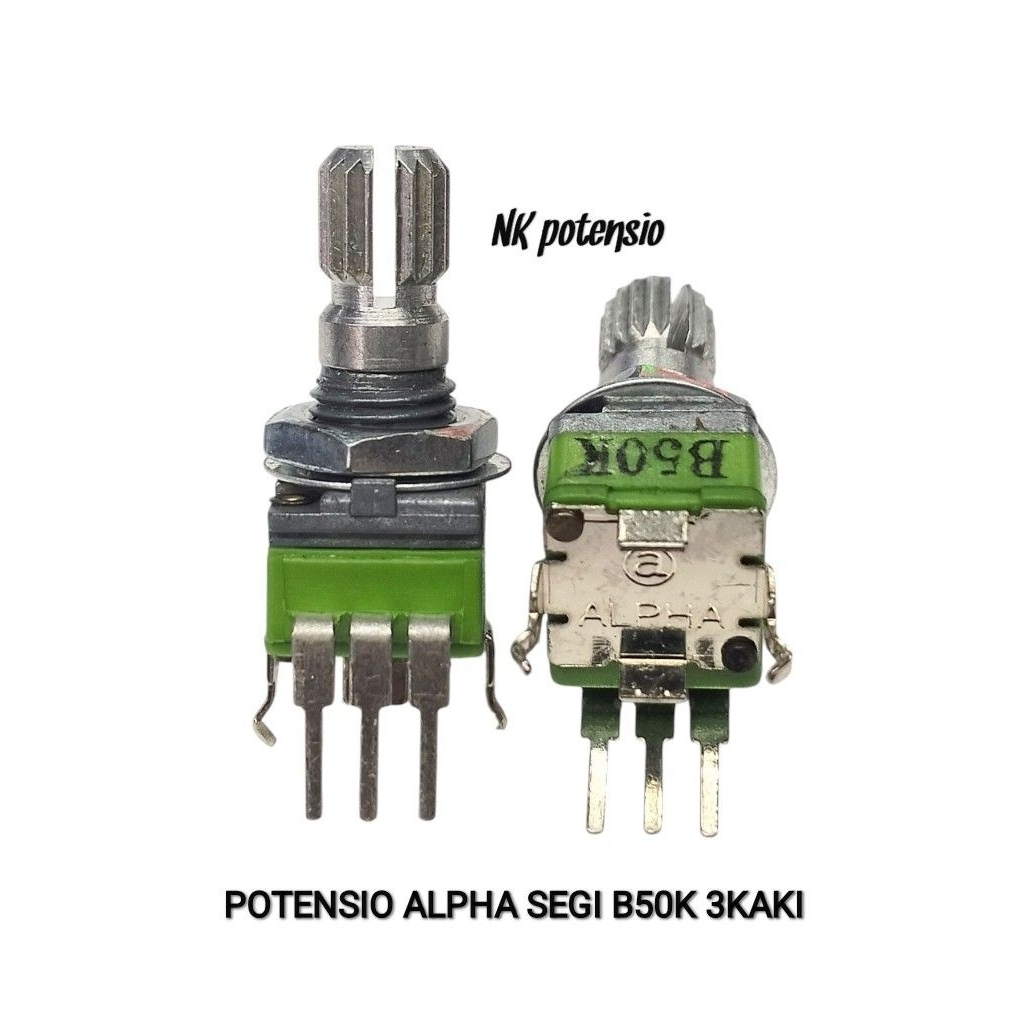 POTENSIO ALPHA SEGI B50K 3KAKI MONO