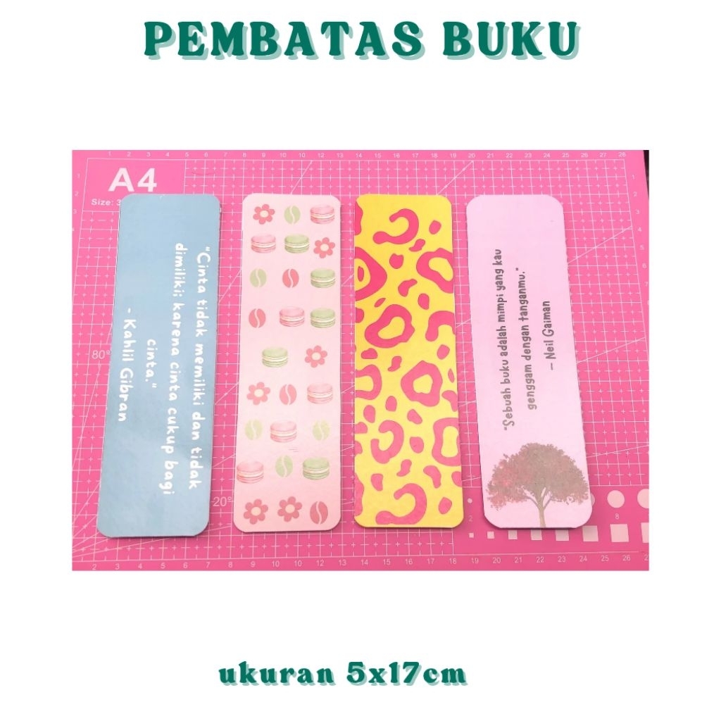 

PEMBATAS BUKU LUCU