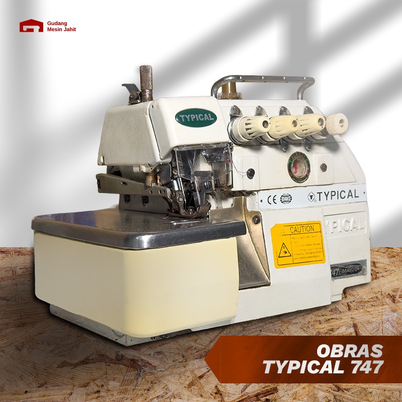 MESIN OBRAS BENANG 4 TYPICAL | OBRAS TYPICAL 747 | MESIN OBRAS SECOND LIKE NEW