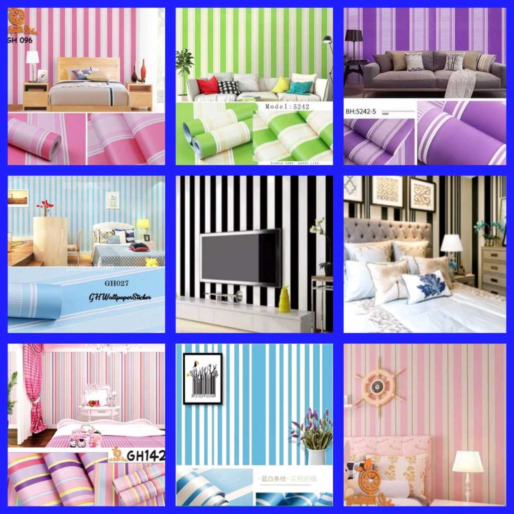 Wallpaper Dinding Motif Panel Wallpaper Dinding Garis Wallpaper Dinding Kamar Wallpaper Dinding Ruan