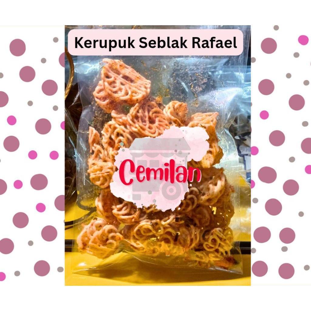 

Kerupuk Seblak Bantat Pedas / Kerupuk Seblak Rafael Pedas [free packing bubble wrap]