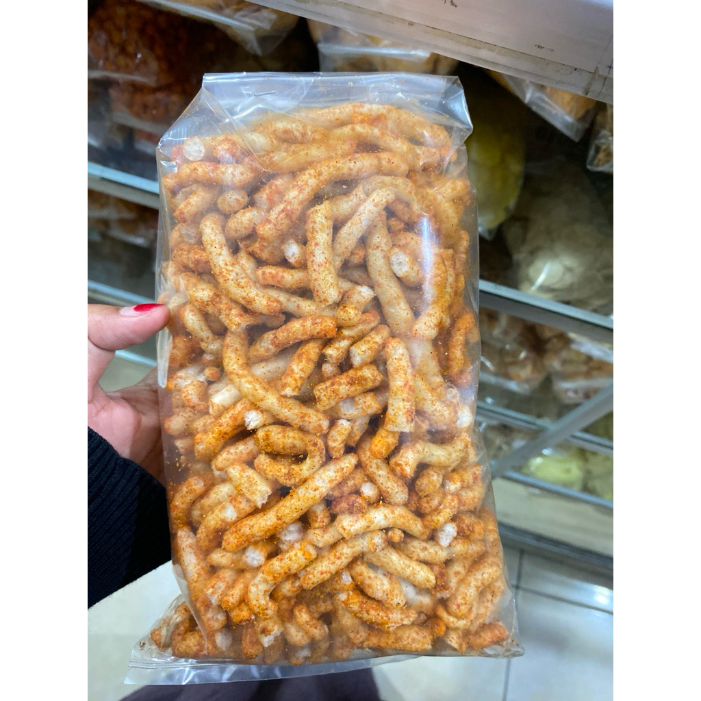 

Kerupuk Gurilem Pedas Gurih/Cemilan Enak/Makanan Ringan Kemasan Kiloan