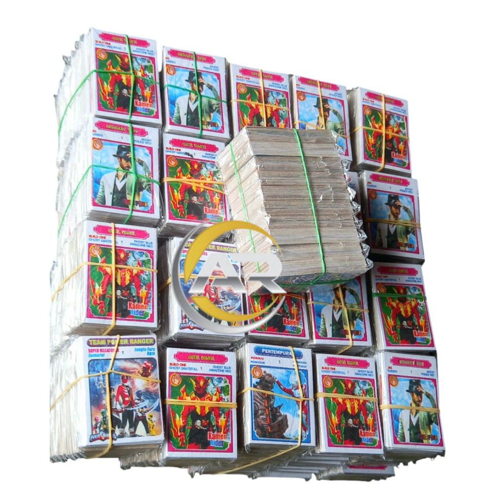 MAINAN KARTU KWARTET KECIL 10 SACHET 320 PCS