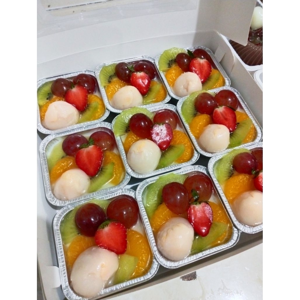 

hampers puding buah premium