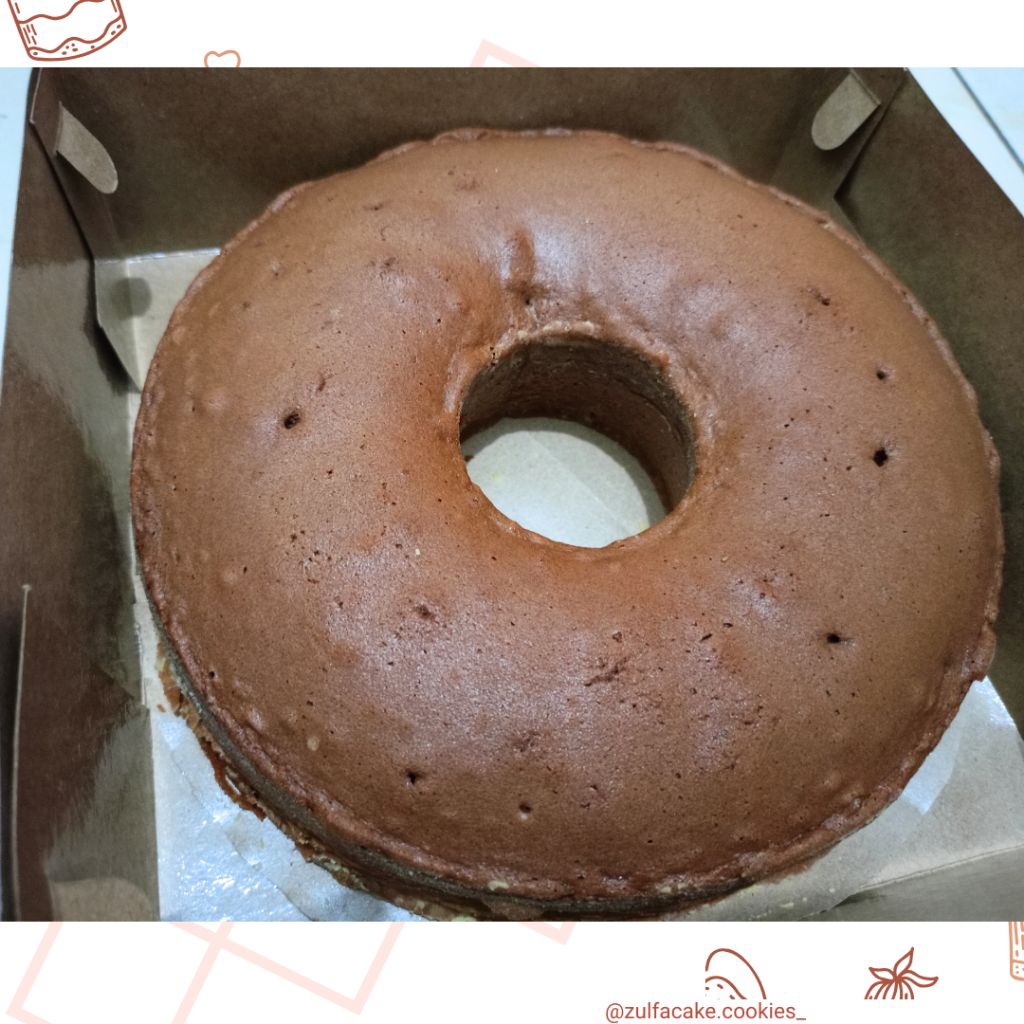 

Bolu Coklat Panggang uk 22x22cm || Bolu Coklat Homemade