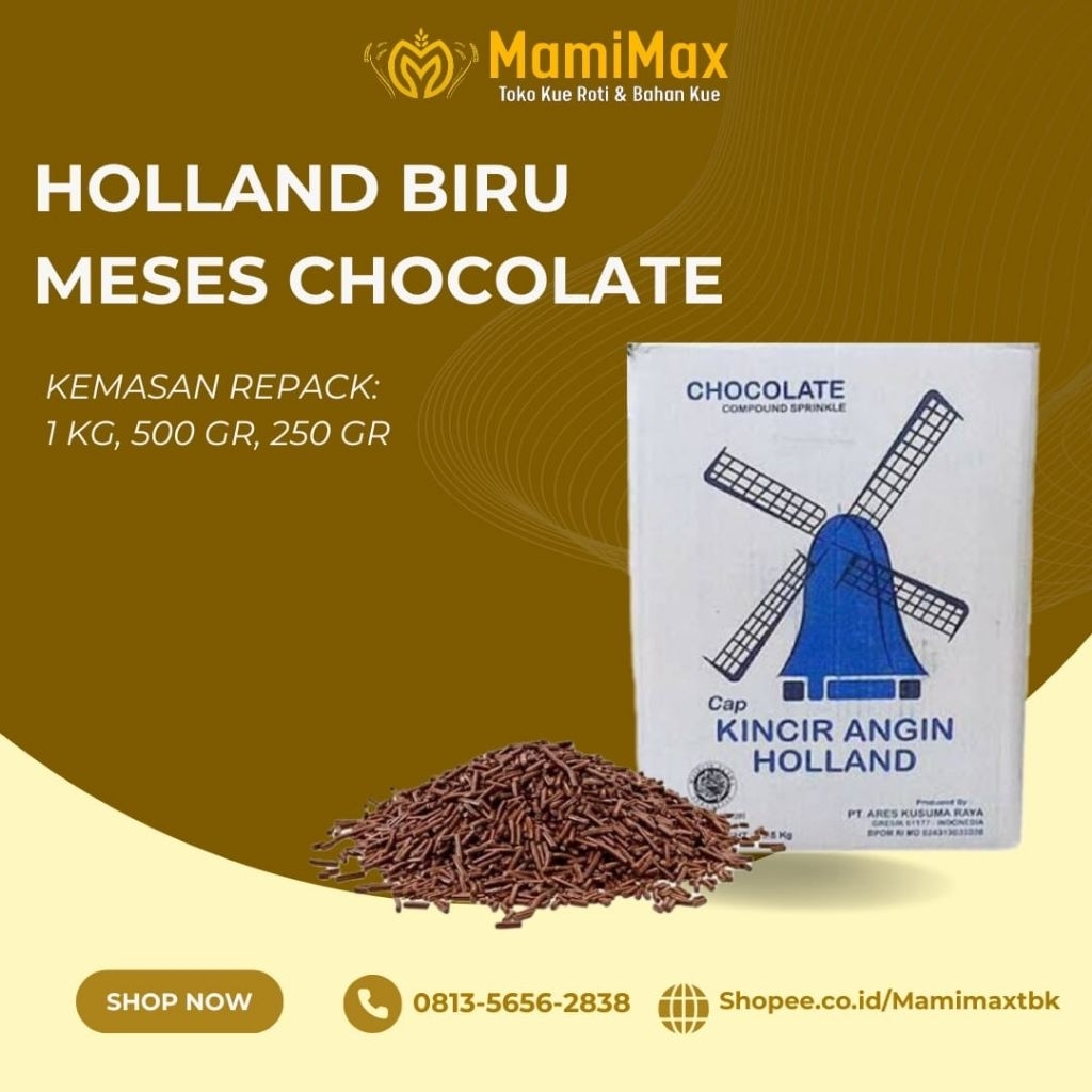 

MESES HOLLAND BIRU 1KG, 500 GRAM, 250 GRAM