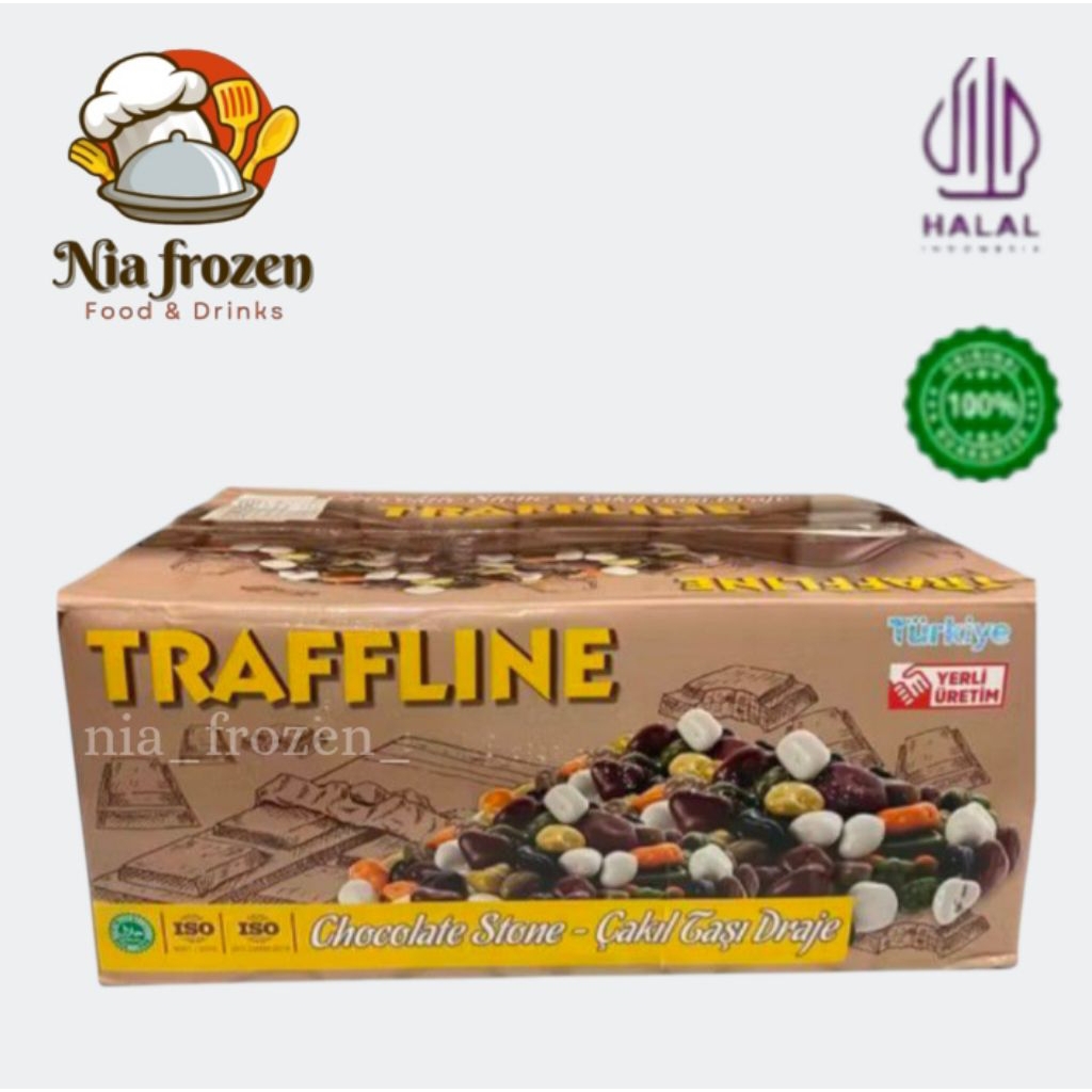 

coklat krikil PREMIUM TRAFFLINE ORIGINAL TURKEY KEMASAN 5KG oleh-oleh haji umroh