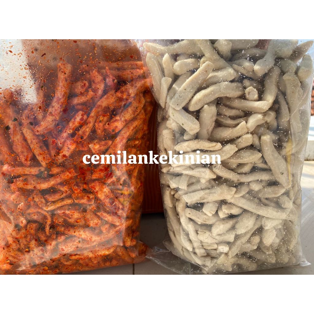 

PAKET HEMAT [BUNDLING 2PCS] BASRENG PEDAS DAUN JERUK+BASRENG ORIGINAL DAUN JERUK 500GR DAPAT 2/250GR DAPAT 2