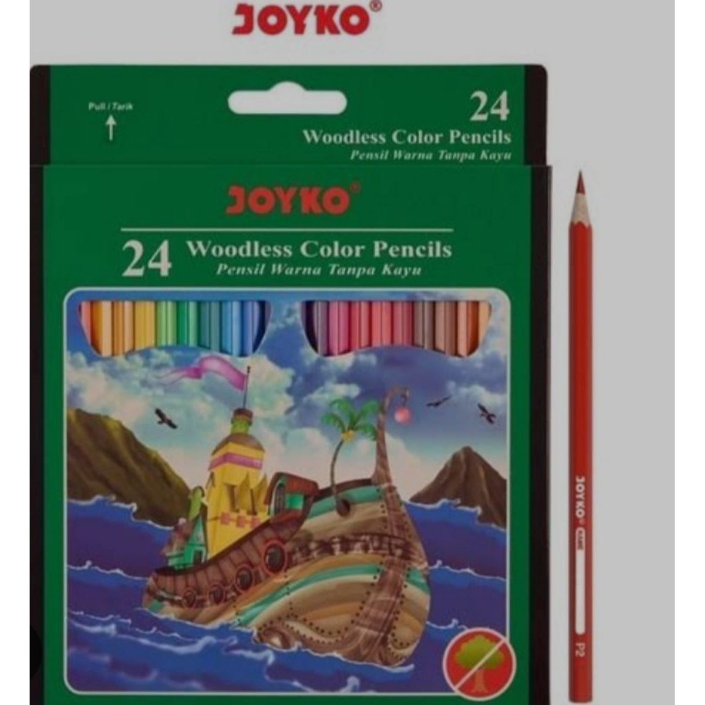 

pensil joyko 24 warna