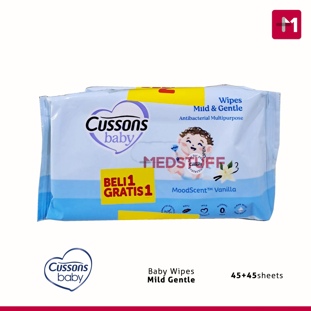 Cussons Baby Wipes Tissue Basah Cusson Tissu Basah Bayi