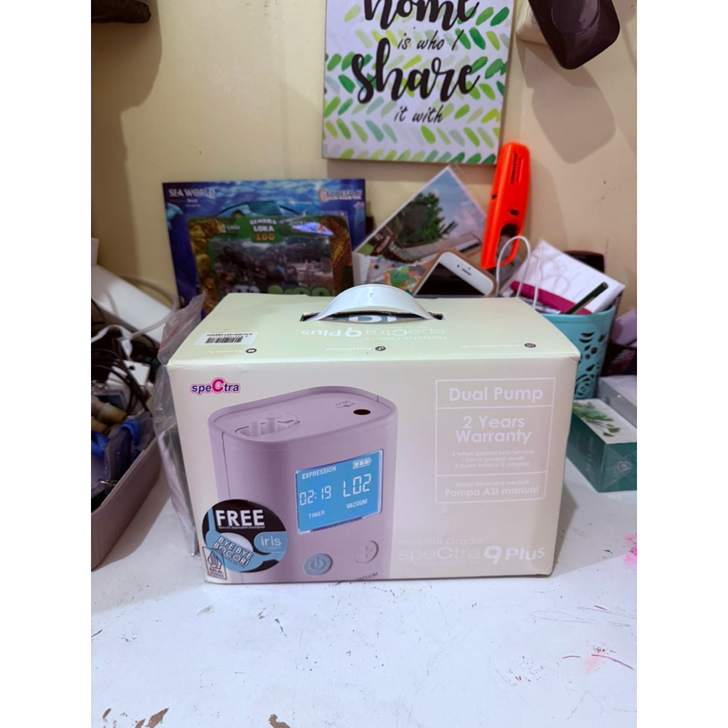 spectra 9+ masih garansi preloved second lengkap fullset