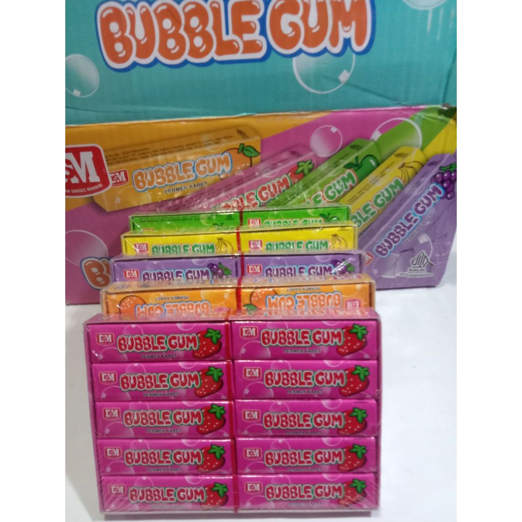 

Bubble Gum Permen Karet Isi 20 Pcs