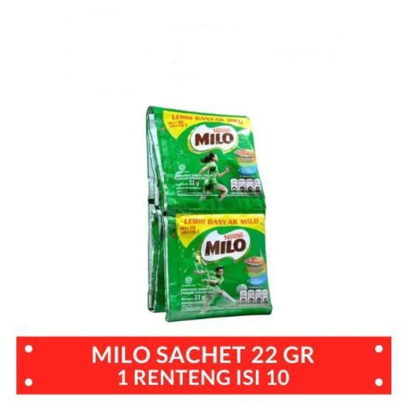 

milo sachet 22gr renceng termurah, milo saset 1 renceng