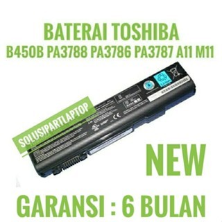 Baterai Toshiba Dynabook Satellite B551 E B552 F B552 H B650 PA3788