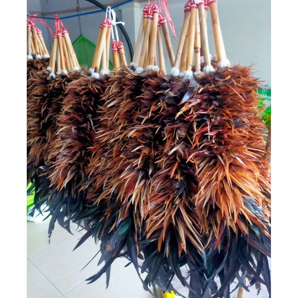 KEMOCENG BULU AYAM AWET/BULU AYAM LANCUR