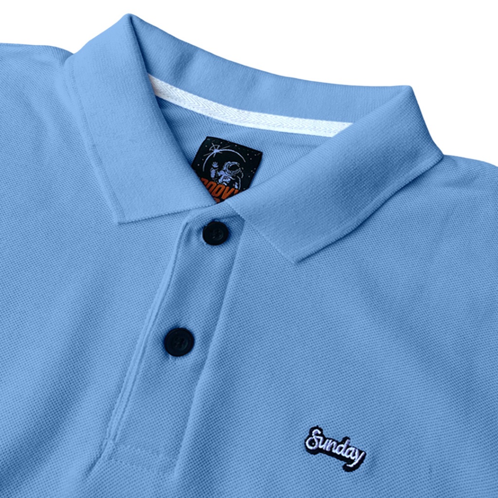 Kaos Berkrah Polos Premium Pria l Polo Shirt Pria Lengan Pendek l Bisa Bayar Ditemat / COD Baju berk