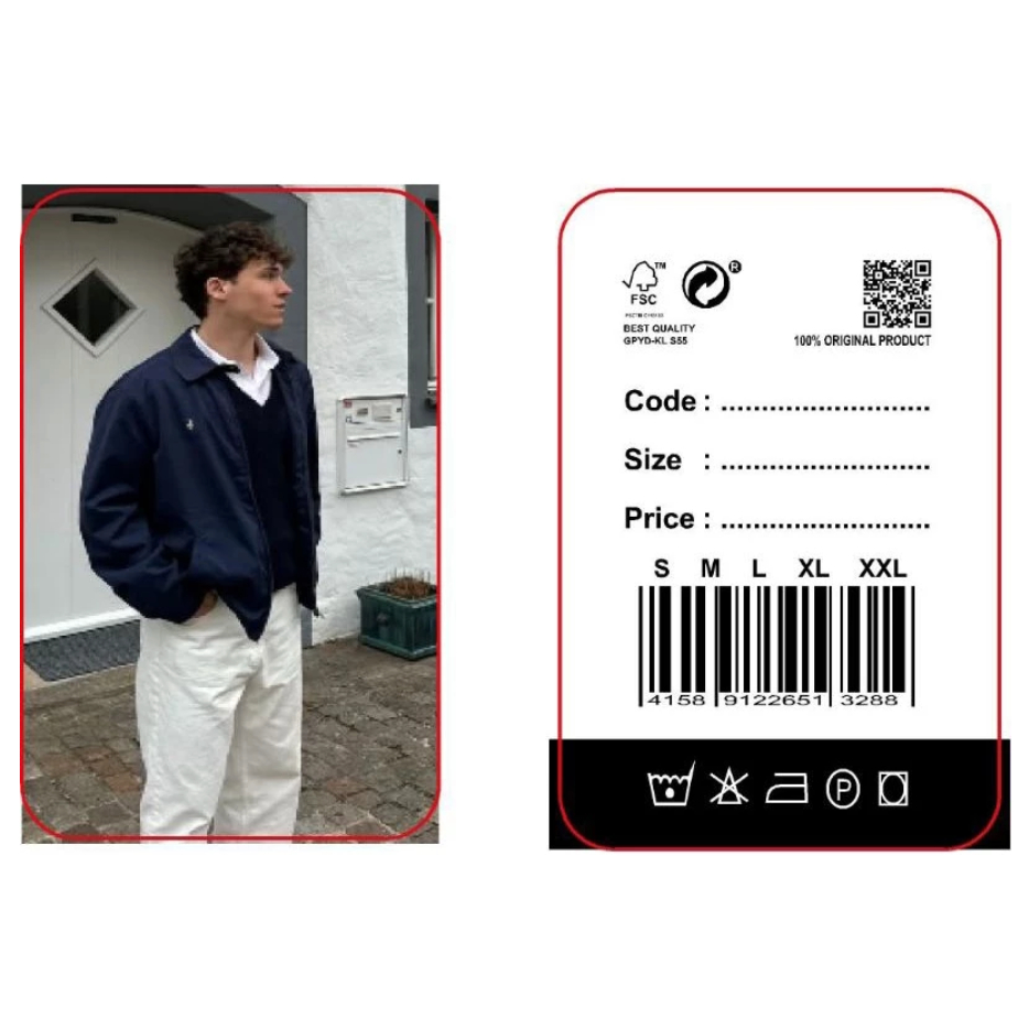 

HANG TAG MEN B isi 100 pcs label baju