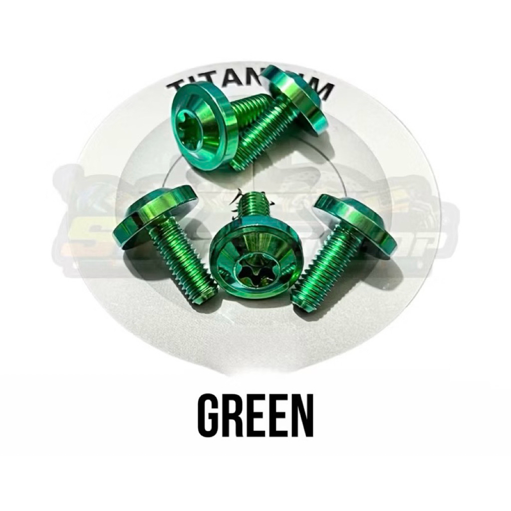 Baut titanium behel motor honda