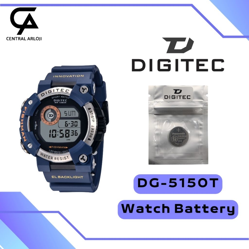Baterai Jam Tangan Original Digitec DG-5150T