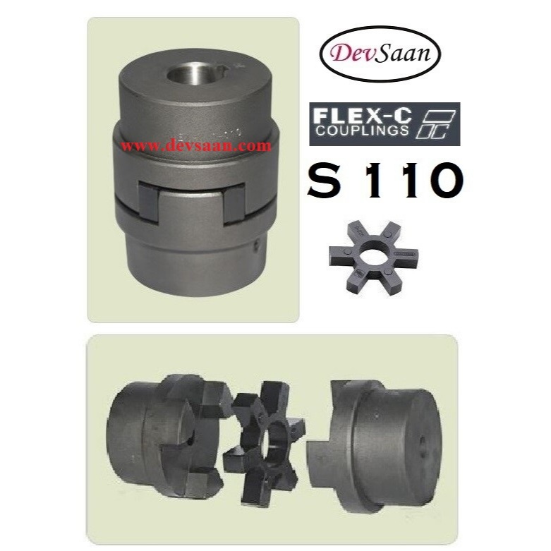 Jaw Coupling S 110 Flex-C Max Bore 42 mm - JCS110XXXXXX
