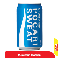 POCARI KALENG 330 ml, minuman isotonik kaleng pocari sweat 1 KALENG